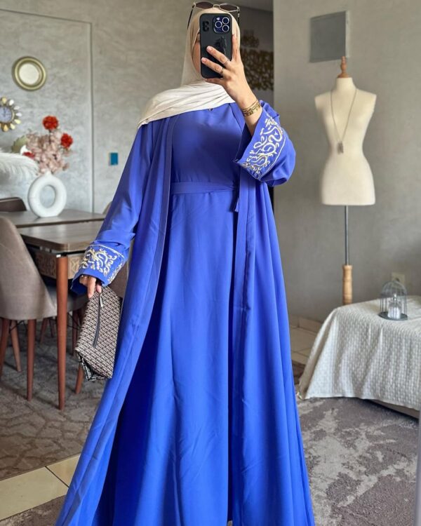 ⁦✨ عباية الفخامة بإطلالة ملكية ✨⁩ - الصورة ⁦9⁩