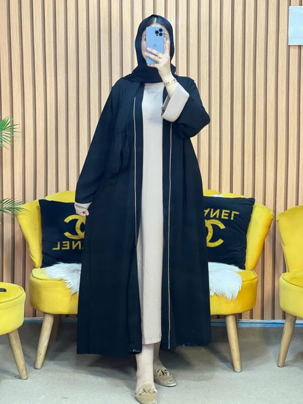 عباءة ملكية بقطعتين مع الشال